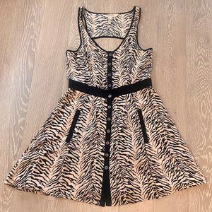 BCBGeneration Zebra Print Dress